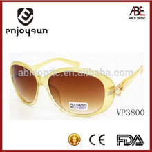 lady milky color wholesale designer summer plastic sunglasses china